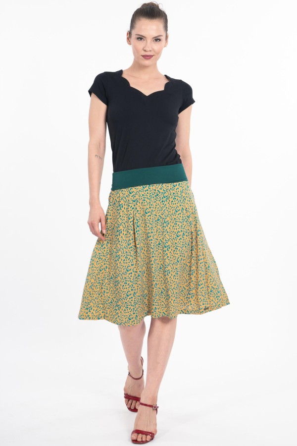 SKIRT SOHELA IN VISCOSE (LENZING™ ECOVERO™)
