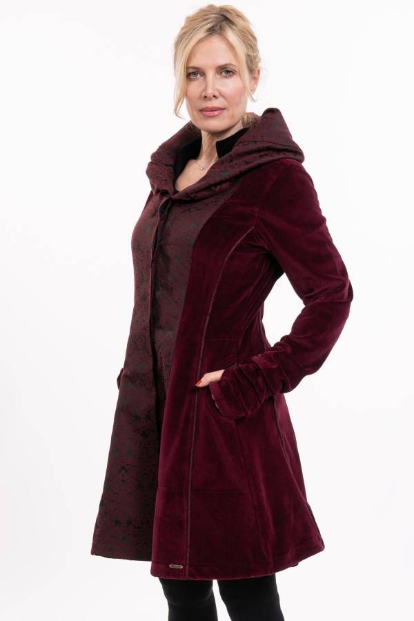 Mantel Manisha aus Jacquard