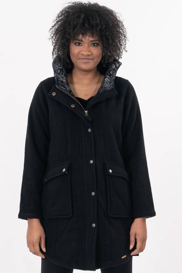 RECYCLED WOOL COAT MARLIN