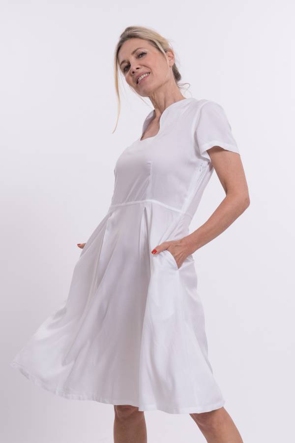 DRESS DORELA IN VISCOSE (LENZING™ ECOVERO™)